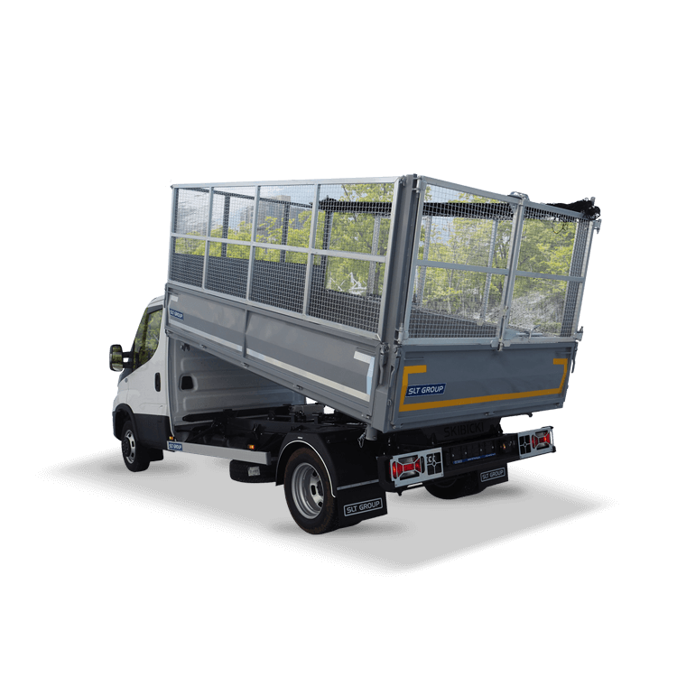 Tipper with mesh upgrades